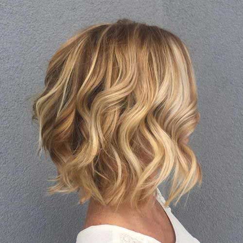 Soft Wavy Bob Hairstyles-8