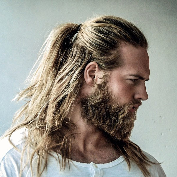 Beard and Long Hair