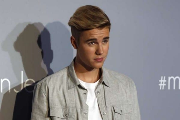 Justin Bieber Undercut