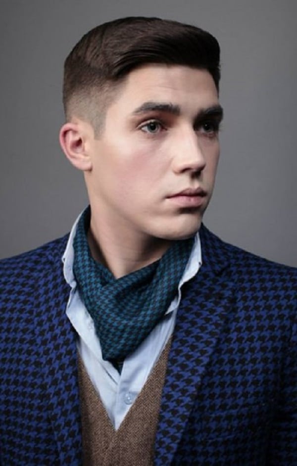 2014 Men's Hairstyle Blunt Cut