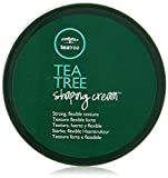 Tea Tree Shaping Cream, Hair Styling Cream, Long-Lasting Hold, Matte Finish, For All Hair Types, 3.0 fl. oz.