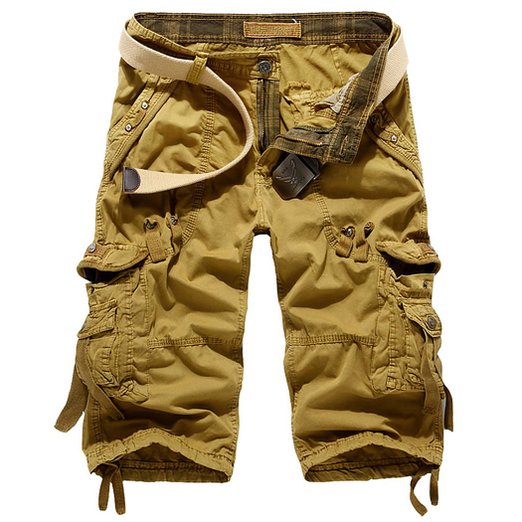 Leward Mens Casual Cargo Shorts