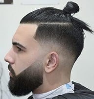 Low Fade Bun