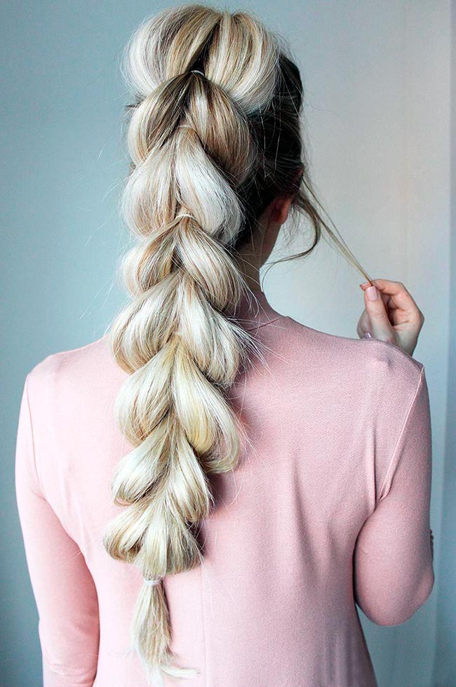 Braids for long hair in 2021-2022