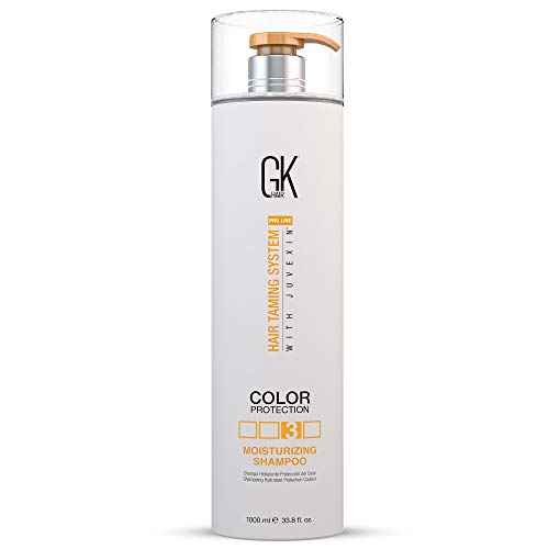 GK HAIR Global Keratin Moisturizing Shampoo (33.8 Fl Oz/1000ml) for Hydrating Color Protection Dry...