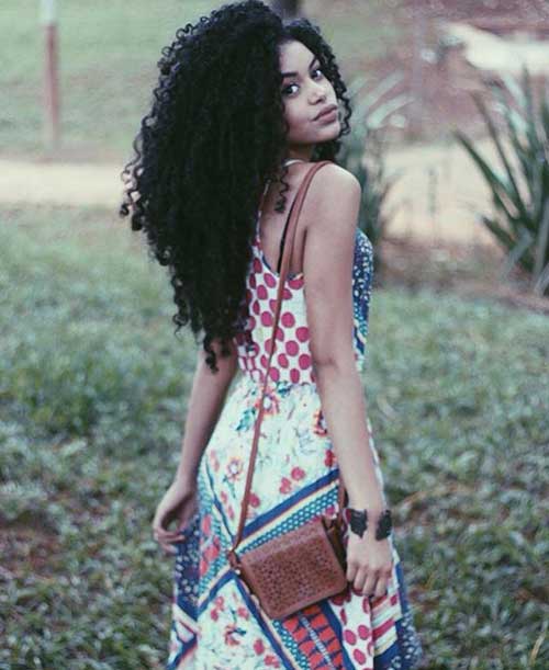 Long Natural Curly Hairstyles-11