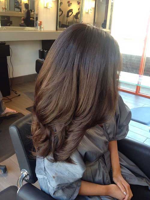 Rich Chocolate Brown Hair Color