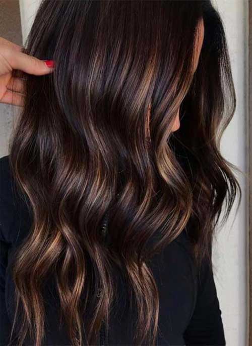 Chocolate Brown Hair Color Ideas-15