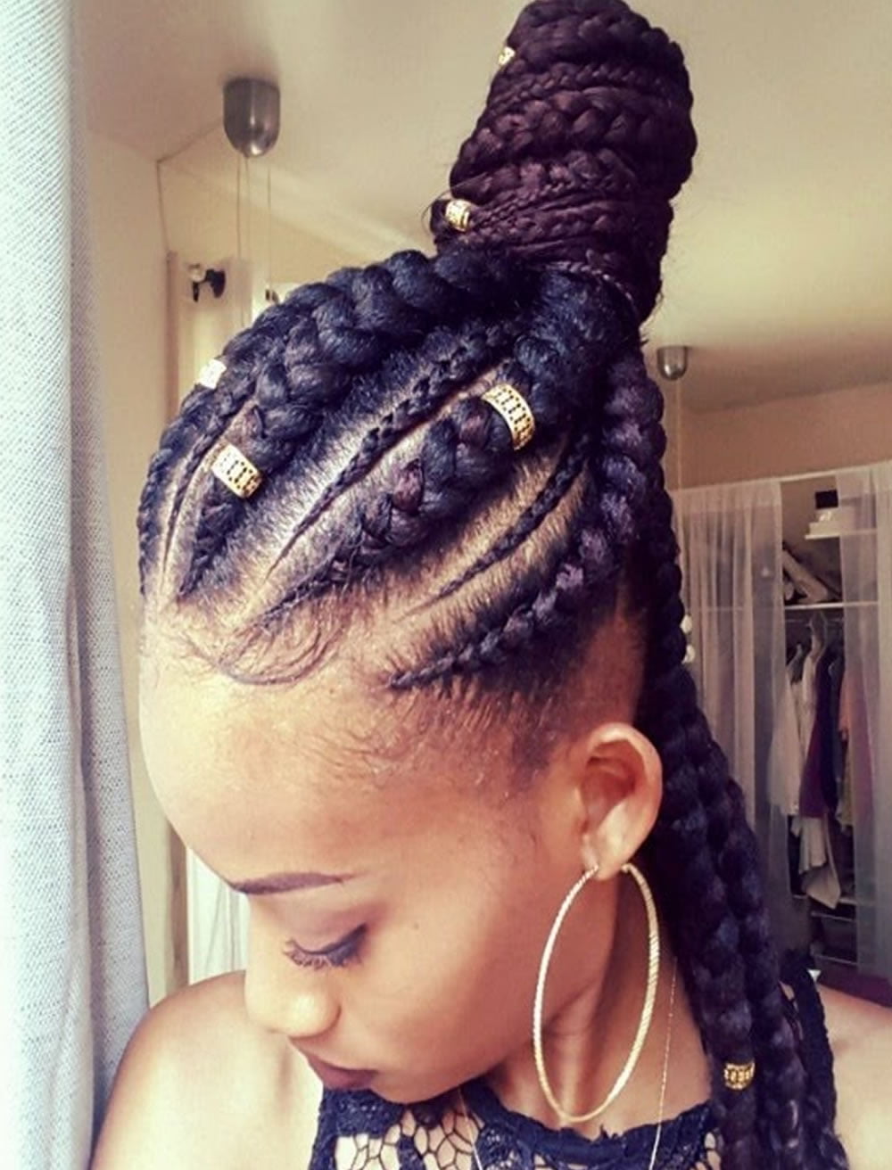 cornrow braid styles