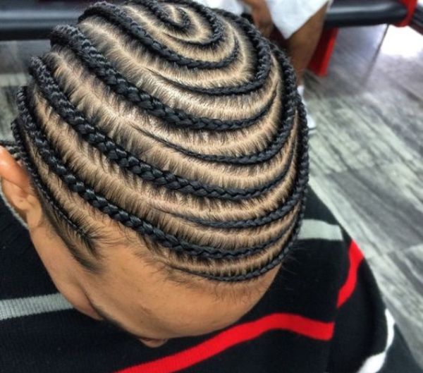 Inverted Cornrows