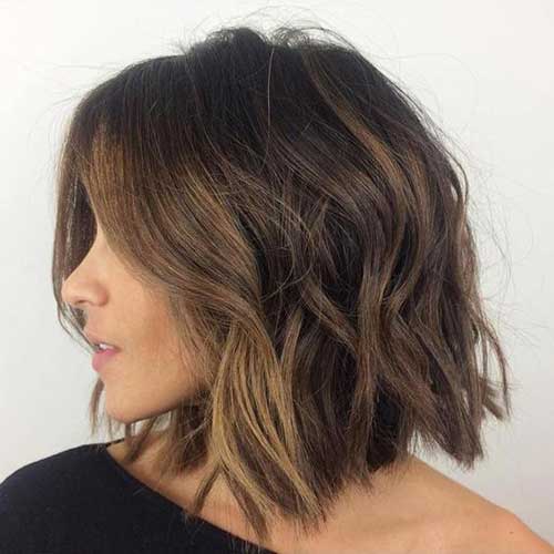 Soft Wavy Bob Hairstyles-19