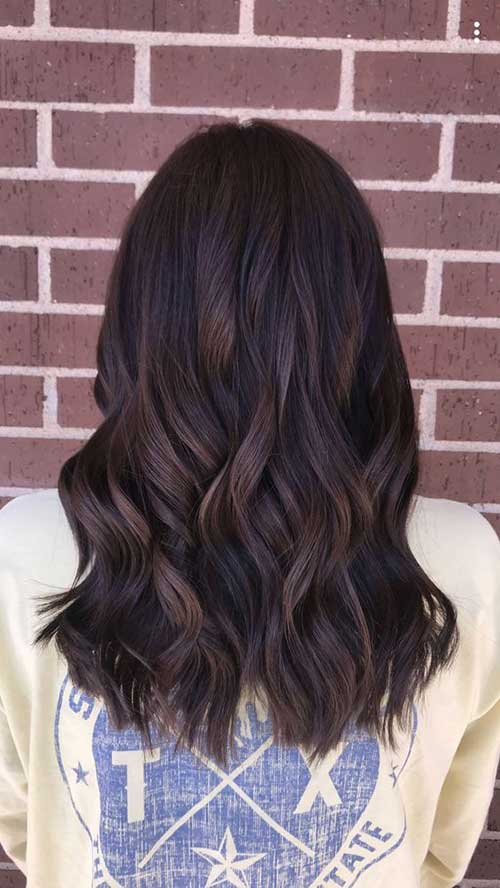 Dark Chocolate Brown Hair Color