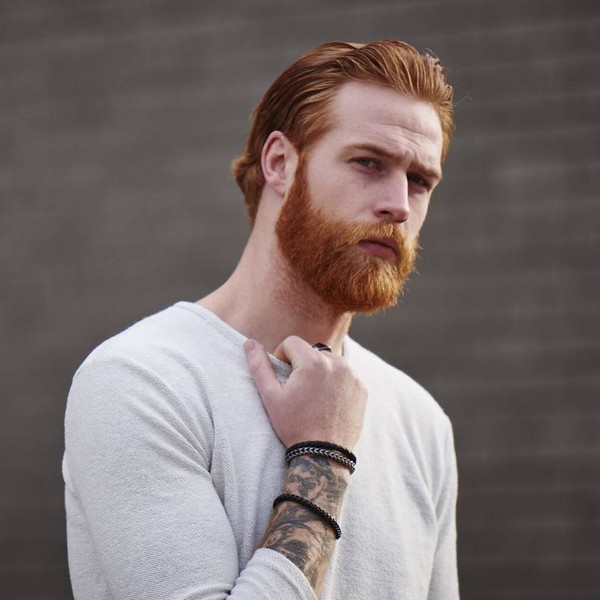 Full Beard Styles For Round Face