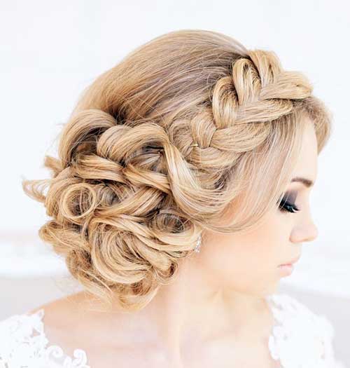 Braided Updo Wedding Hair