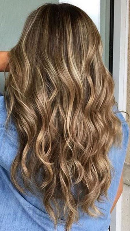 Hair Blonde Highlights Color