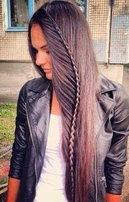 Fishtail, Trenza, Long