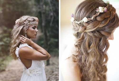 Wedding Long Braids Hair Styles