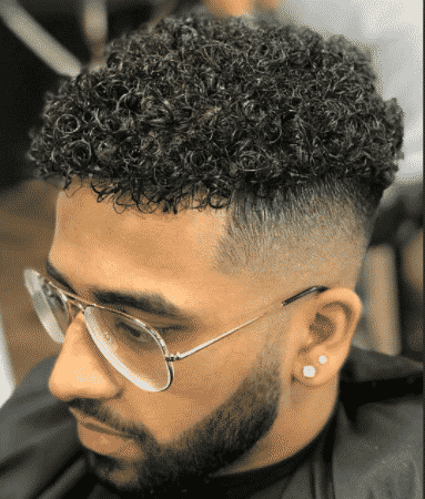 Short Hair perm men