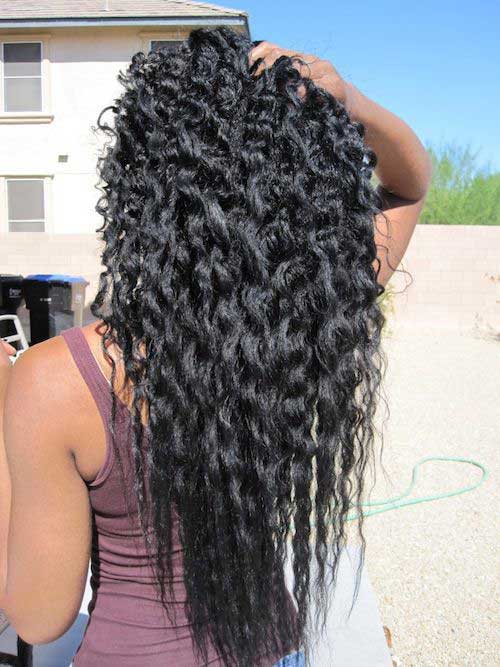 Dark Long Hairstyles Black Girls