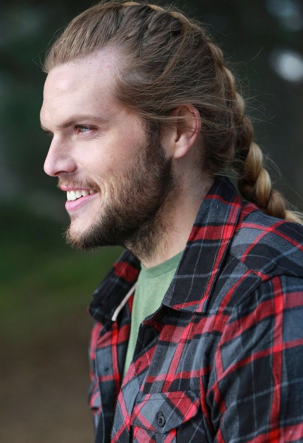 Mens Side Braids