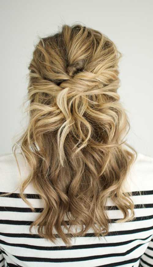 Medium Long Hair Styles-25