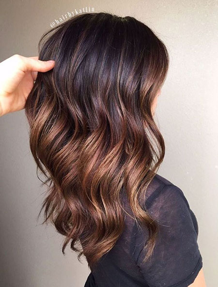 Ombre Balayage Brown Caramel