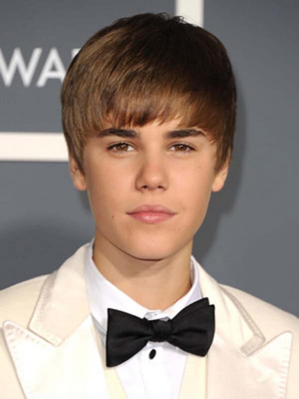 Justin Bieber Short Bang Hairstyle