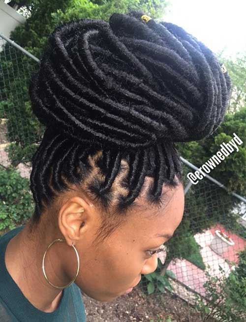 Afro Hairstyles with Braids-9