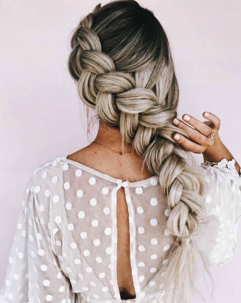 Braids for long hair in 2021-2022