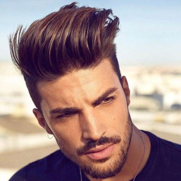 modern pompadour haircut