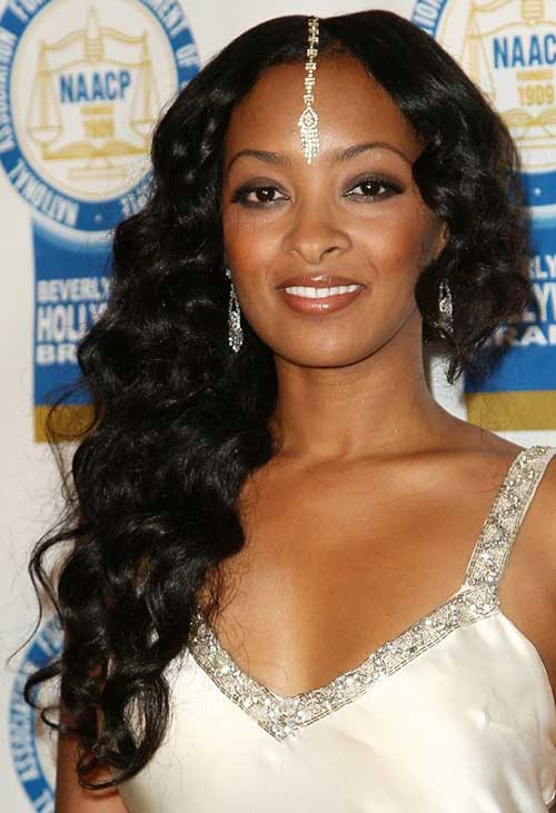 Curly Long Hair Styles for Black Women