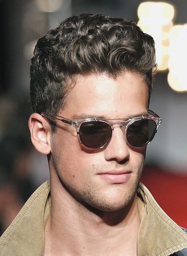 Mens Short Curly Hairstyles