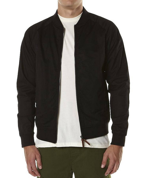 Mens Bomber Jacket With Fur Collar