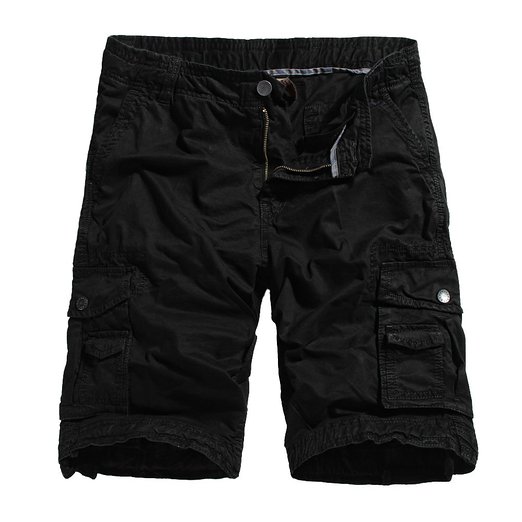 Ochenta Mens Cotton Cargo Shorts