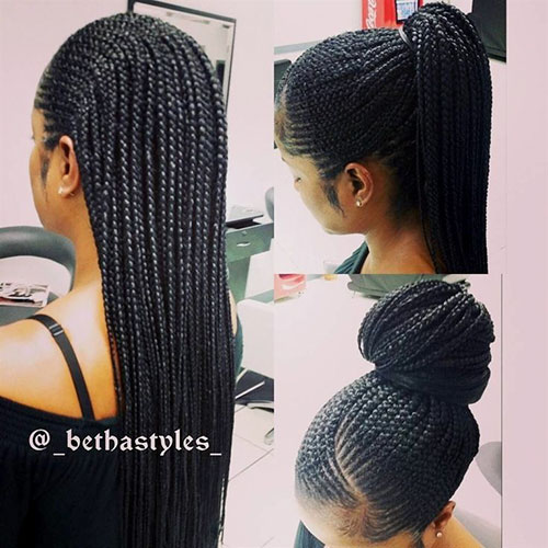 Individual Braids Styles