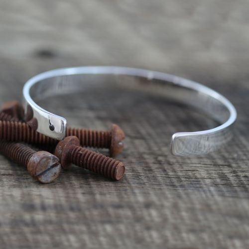 Unique Mens Silver Bracelets