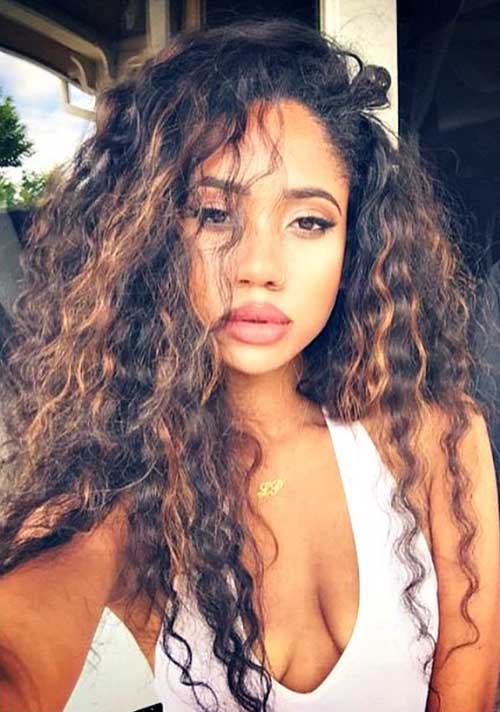 Natural Curly Hairstyles for Long Hair