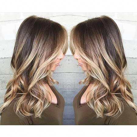 Brown Blonde Highlights Ash Blonde Balayage, Balayage, Blonde Balayage