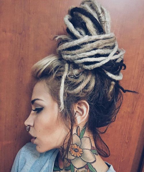 Dreadlock hairstyles for women in 2022-2023