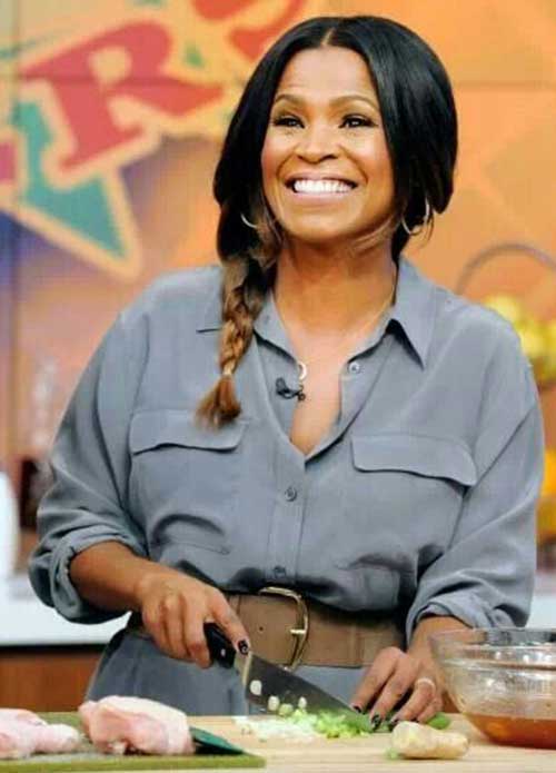 Nia Long Side Braided Hairstyles