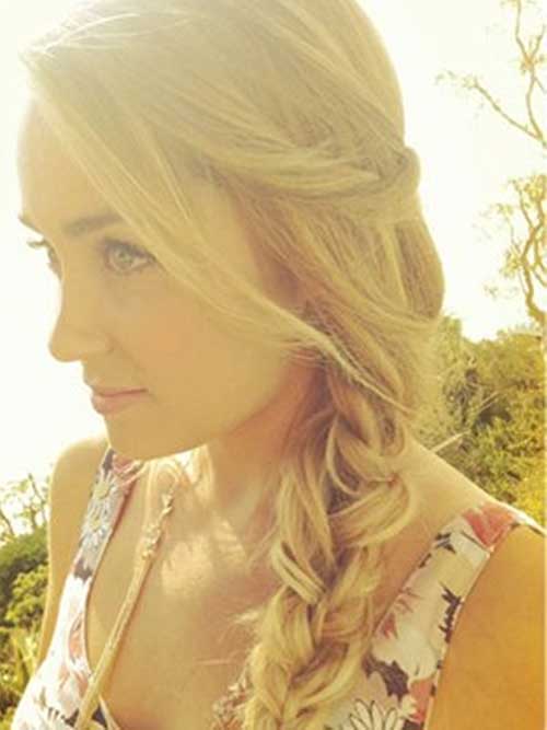 Lauren Conrad Side Braid Hair