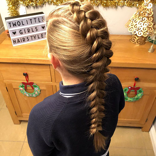 Little Girl French Braid Styles