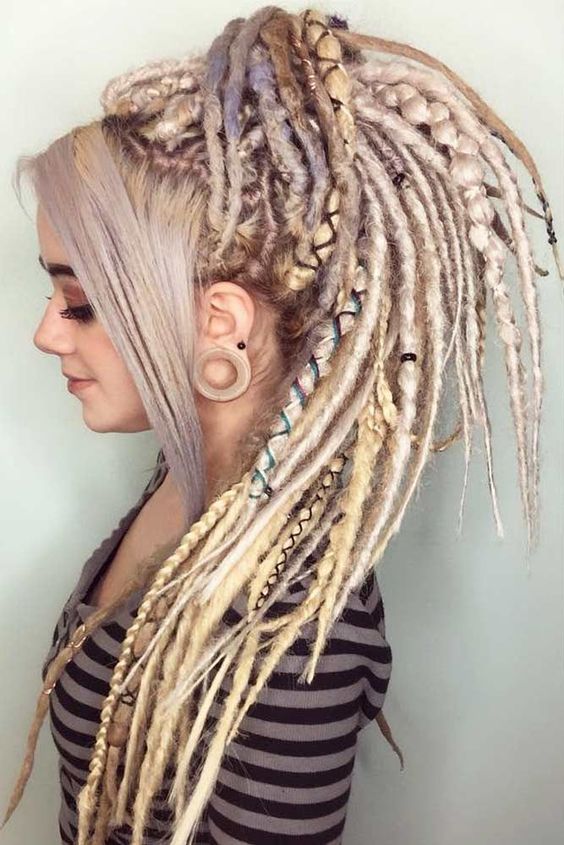 Dreadlock hairstyles for women in 2022-2023