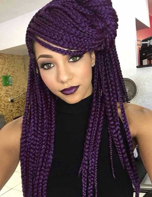 Afro Hairstyles with Braids-12