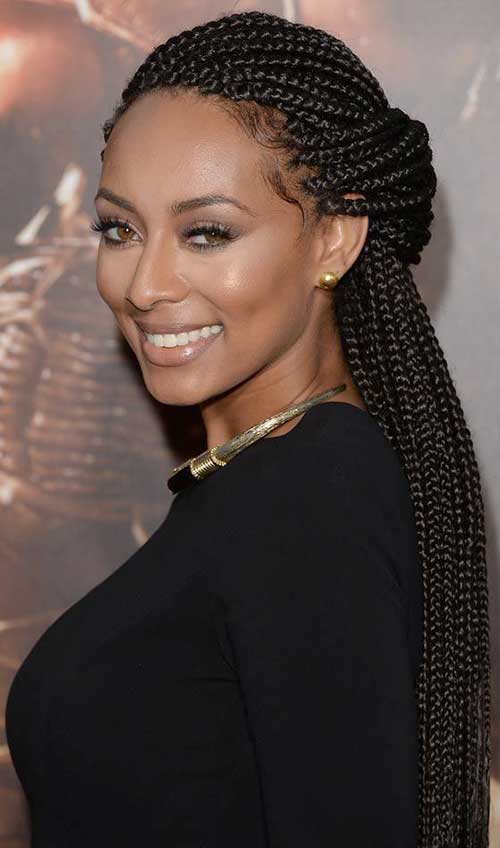 Keri Hilson Braids Hairstyles for Black Women