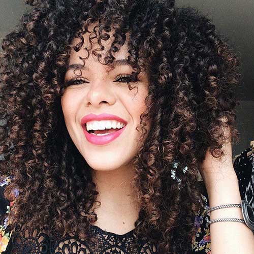 Long Natural Curly Hairstyles-21