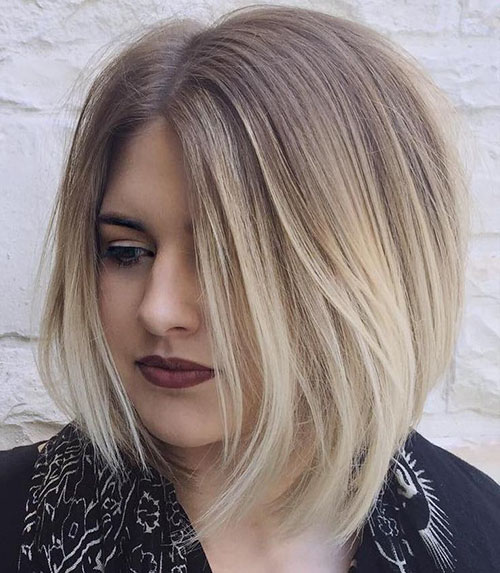 Brown And Blonde Balayage Short Hair