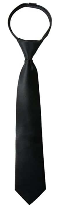 Black Satin men's Ties