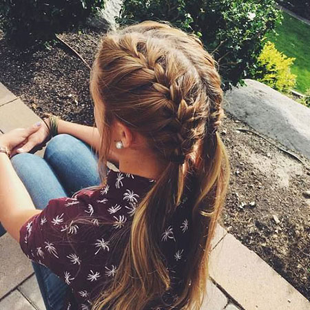 French Braids Hair Braid