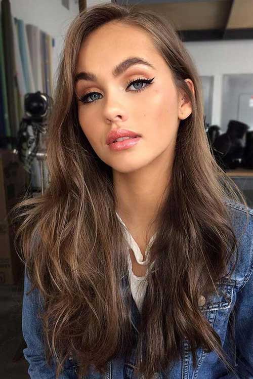 Long Brown Hairstyles-14